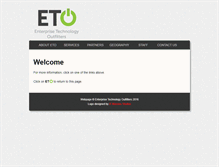 Tablet Screenshot of et-outfitters.com